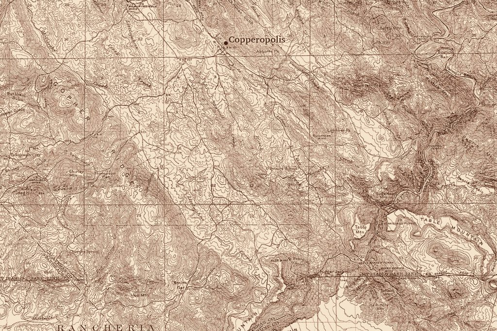 map of copperopolis